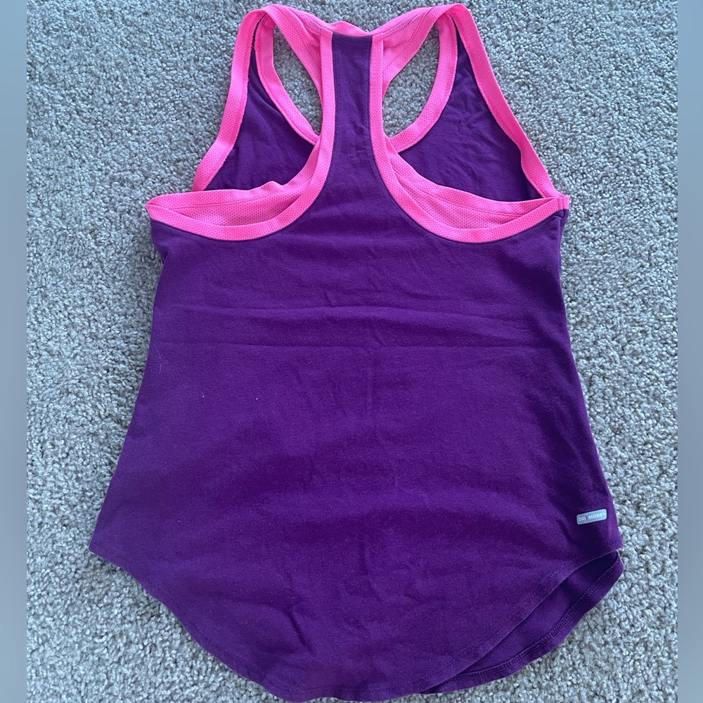 Pink & Purple Racerback Tank - Picture 3 of 4